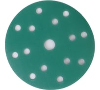 Абразивный круг GREEN Film 150 мм, P400, 15 отверстий, на липучке, 100 шт TILFLEX TL41-400/100