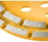 Чашка алмазная сегментная двухрядная по бетону 230 мм Diamond Industrial DIDCH230S 2