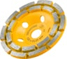 Чашка алмазная сегментная двухрядная по бетону 125 мм Diamond Industrial DIDCH125S