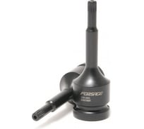 Головка-бита SPLINE глубокая ударная с отверстием (M8; 1/2") Forsage F-24807808T(47202)