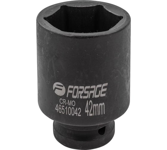 Головка ударная глубокая 6-гранная (42 мм; 3/4") Forsage F-46510042(17221)