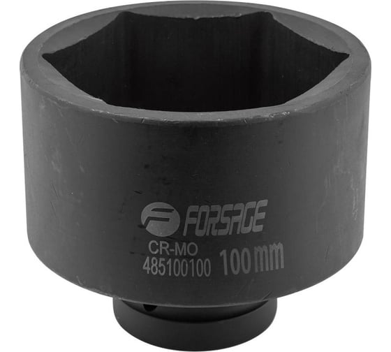 Головка ударная глубокая 6-гранная (100 мм; 1") Forsage F-485100100(17206) 1
