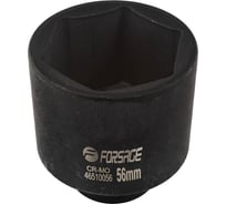 Головка ударная глубокая 6-гранная (56 мм; 3/4") Forsage F-46510056(17226)