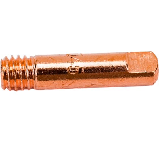 Наконечник сварочный прямой МАСТЕР E-CU FCK6600-12 (10 шт; М6; 1.2 мм) ПТК 00000030963 1