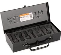 Набор ударных головок 6-гранных (8 шт; 1/2") WIEDERKRAFT WDK-705H