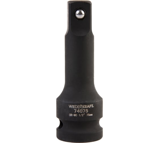 Удлинитель ударный (75 мм; 1/2") WIEDERKRAFT WDK-74075