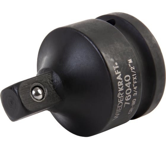 Переходник ударный (3/4"F - 1/2"M) WIEDERKRAFT WDK-76040
