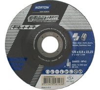 Круг отрезной QUANTUM (125х0.8х22 мм; BF42) Norton 66252838243