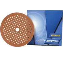 Диск самозацепляющийся Multi-Air A275 (100 шт; 150 мм; P220; 181 отверстие) Norton 63642560565