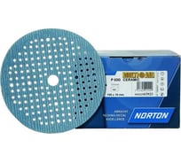 Диск самозацепляющийся Multi-Air Plus A975 (100 шт; 150 мм; P400; 181 отверстие) Norton 63642565925