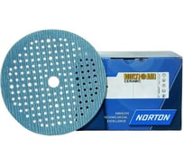 Диск самозацепляющийся Multi-Air Plus A975 (100 шт; 150 мм; P600; 181 отверстие) Norton 63642532657