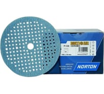 Диск самозацепляющийся Multi-Air Plus A975 (100 шт; 150 мм; P320; 181 отверстие) Norton 63642523437