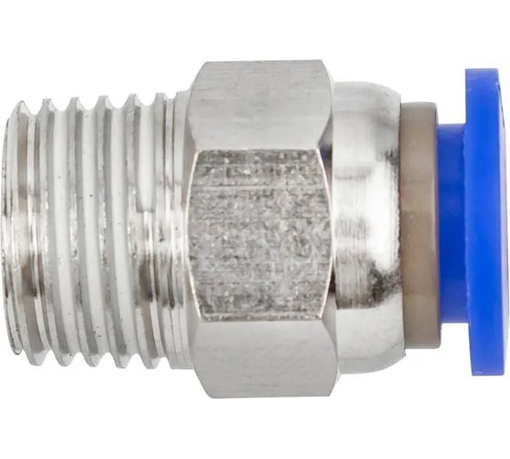 Фитинг для пластиковых трубок 8 мм с наружной резьбой 1/2" Rockforce RF-SPC08-04(2104)