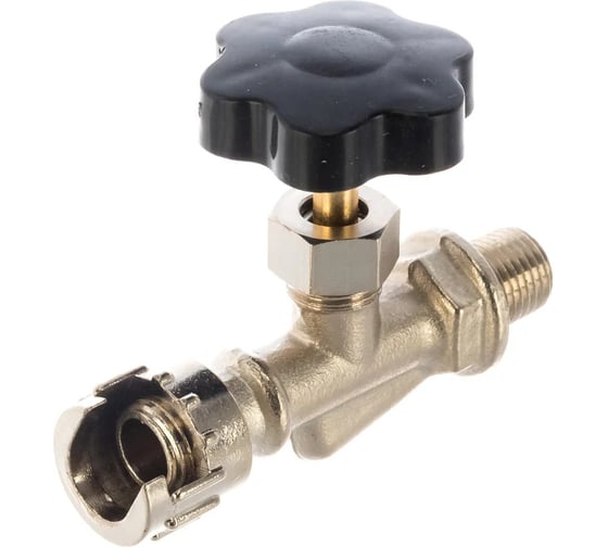 Краник Pegas SP023 резьба наружная с гайкой M1/4"хM1/4" Pegas pneumatic 4402