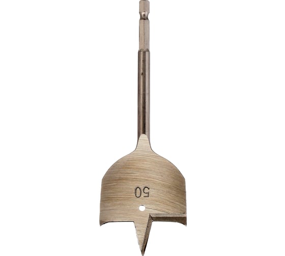 Сверло перьевое по дереву 50 мм, наконечник 1/4"HEX-С TORGWIN T124695