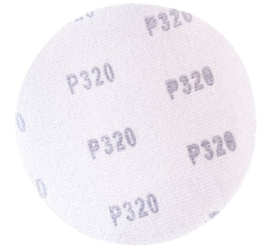 Круги шлифовальные наждачные (10 шт; 125 мм; P320) ZOLDER Z-108-320