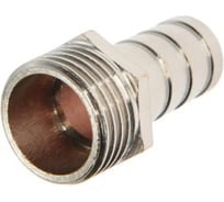 Штуцер (переходник), наружная резьба 1/2", елочка 14 мм, под шланг, латунь GRIALE GR7294402-1