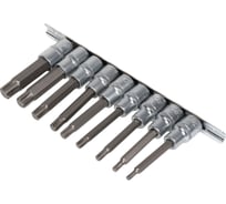 Набор головок-бит Ribe 6-гранных (9 шт; 1/2") Forsage F-40915L(46628)