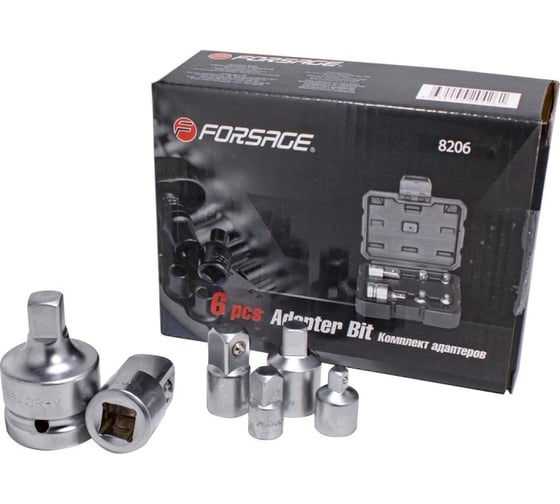 Комплект адаптеров 6 шт Forsage F-8206(8194) 1