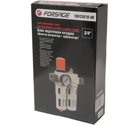 Блок подготовки воздуха 3/4" для пневмосистемы Forsage F-YQFC5010-06