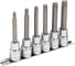 Набор головок-бит Torx 6-гранных (6 шт; 1/2") Forsage F-40913L(46626) 1