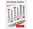 Набор головок-бит Torx 6-гранных (6 шт; 1/2") Forsage F-40913L(46626) 3