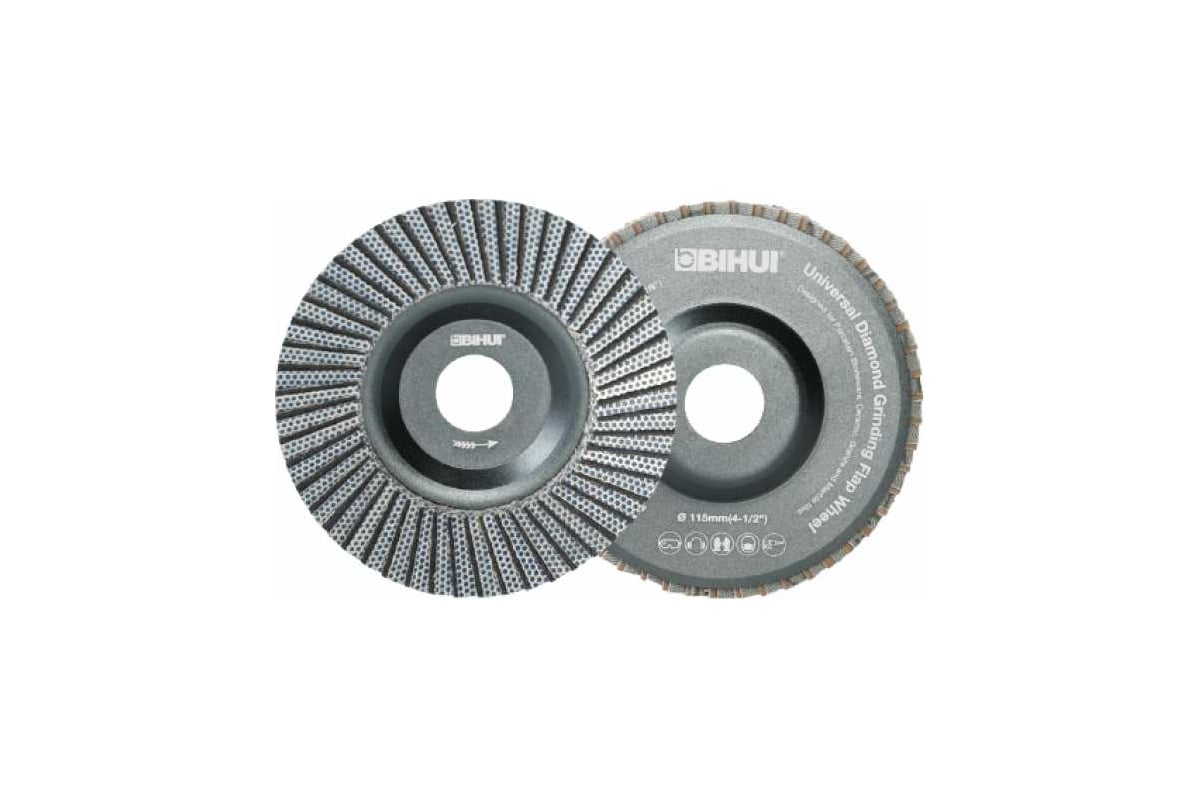 Диск алмазный шлифовальный универсальный 115х22.2 мм, #120 BIHUI DPS120 ...