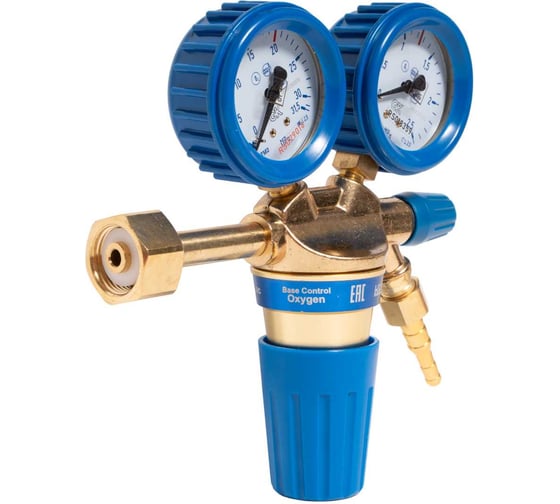 Редуктор кислородный Base Control Oxygen 20/1.25 МПа, 50 м³/ч, поверенный KRASS 2117502PV