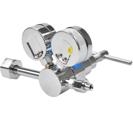 Редуктор высокого давления РВД-30/5 кислород/инертные газы 30/5 МПа, 140 м³/ч, поверенный KRASS 2141002PV