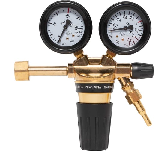 Редуктор водородный Base Control Hydrogen 20/1 МПа, 100 м³/ч, поверенный KRASS 2117582PV