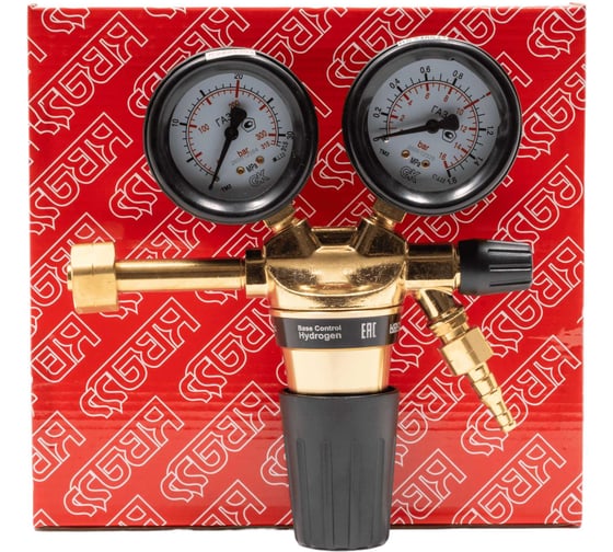 Редуктор водородный Base Control Hydrogen 20/1 МПа, 100 м³/ч, поверенный KRASS 2117582PV