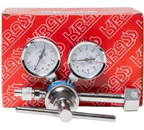 Редуктор высокого давления РВД-30/3 кислород/инертные газы 30/3 МПа, 80 м³/ч, поверенный KRASS 2141003PV