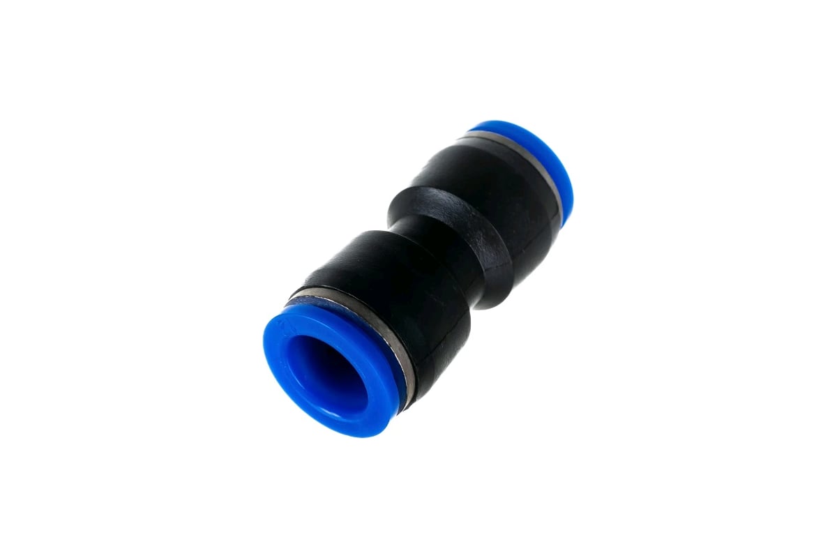 Фитинг прямой трубка 8 мм-8 мм, пластик BlackWeld 5302bw - выгодная ...