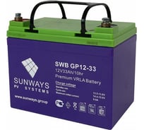 Аккумуляторная батарея GP 12-33 для ИБП Sunways SW101524