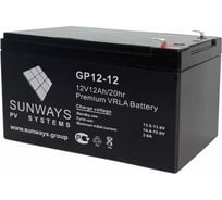 Аккумуляторная батарея GP 12-12 для ИБП Sunways SW101521