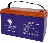 Аккумуляторная батарея GEL 12-100 для ИБП Sunways SW101554