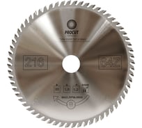Пильный диск 216x30x1.8/1.2 мм, Z=64, ATB, поперечный рез, по древесине PROCUT 797.2163064A.ECO 35166037