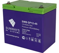 Аккумуляторная батарея GP 12-45 для ИБП Sunways SW101526