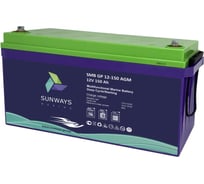 Аккумуляторная батарея Marine SMB GP 12-150 AGM Sunways SW101532M