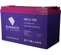 Аккумуляторная батарея HR12-100 для ИБП Sunways SW101546