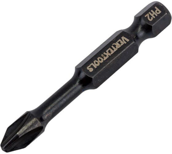 Набор бит IMPACT TORSION PH2 (10 шт; 50 мм) vertextools IP-TR-PH2-50