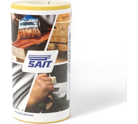 Рулон шлифовальный на бумажной основе 115 мм, 5 м, Р150 Sait 50000284