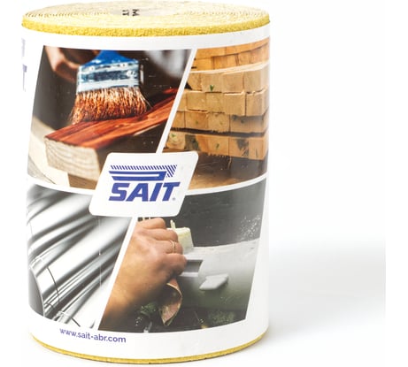 Рулон шлифовальный на бумажной основе 115 мм, 5 м, Р40 Sait 50000174