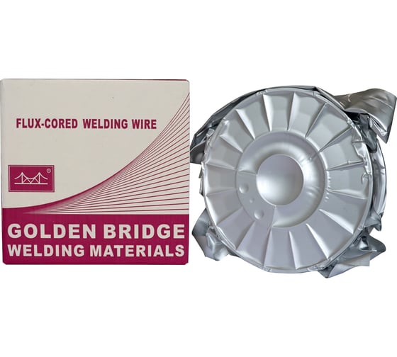 Проволока порошковая самозащитная JC-26 / E71T-GS 0.8 мм, 1 кг GOLDEN BRIDGE 363