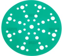 Шлифовальный круг 150 мм, P1500, 49 отверстий, серый, 10 шт Vitatools WG-150-P1500-10-49