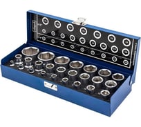 Головки 1/4"DR, 1/2"DR, набор 25 предмета, 6 гр. Scheppach Sch-50121G(60020)