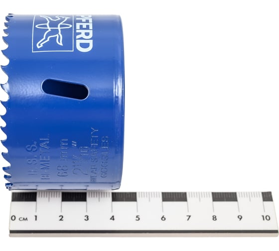 Коронка биметаллическая BiM LS 68 (68 мм; 5/8'') PFERD 25102068