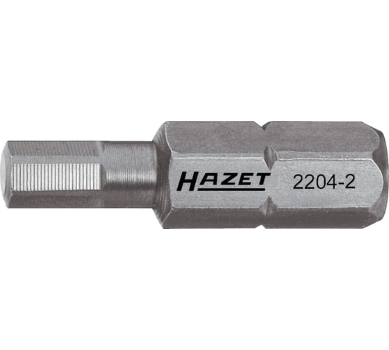 Насадка бита H2 для винтов с внутренним шестигранником 1/4"DR HAZET 2204-2 1