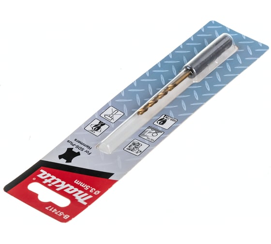 Сверло по металлу (3.5х100 мм; HSS-TiN; SDS-plus) Makita B-57417