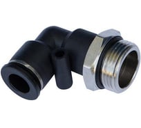 Фитинг угловой трубки ПВХ (10 шт; 12 мм; наружная резьба M10х1) ДАЛИ-авто DA-00621